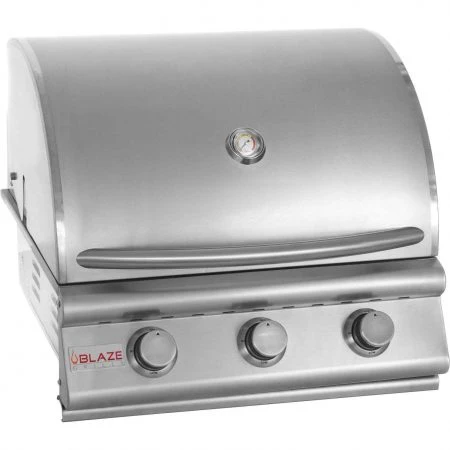 Blaze 25" Prelude LBM Built-In Grill Head - 3 Burner - BLZ-3LBM - Image 2
