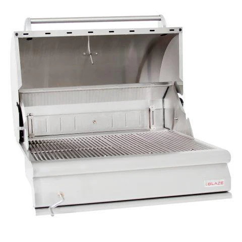 Blaze 32" Commercial Built-In Charcoal Grill - BLZ-4-CHAR