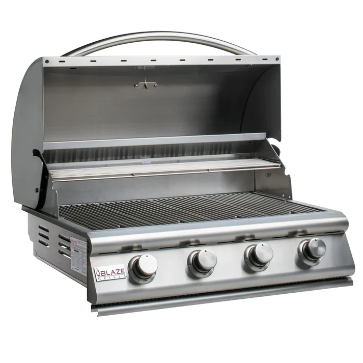 Blaze 32" Prelude LBM Built-In Grill Head - 4 Burner - BLZ-4LBM