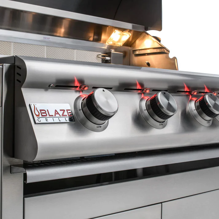 Blaze 32" Premium LTE Built-In Grill Head - 4 Burner - BLZ-4LTE2 - Image 3