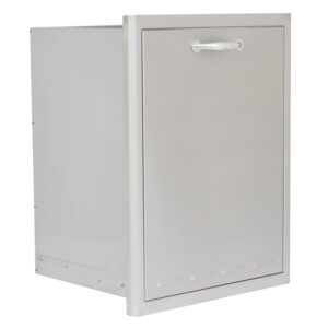 Blaze Stainless Steel Roll-Out Trash and Propane Tank Storage Drawer - BLZ-TRLP-DRW-H