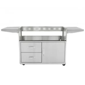 Blaze 44" Stainless Steel Professional Cart with 2-Drawer Combo for 4PRO Grills - BLZ-4PRO-CART-LTSC