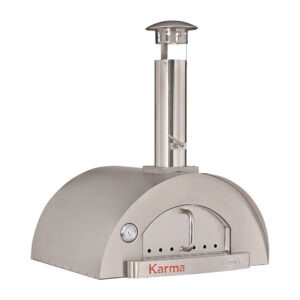 WPPO Karma 32" Professional Stainless Steel Wood Fired Pizza Oven (WKK-02S-304SS)