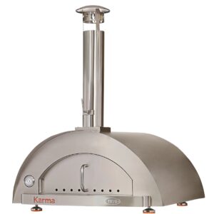 WPPO Karma 42" Professional Stainless Steel Wood Fired Pizza Oven (WKK-03S-304SS)